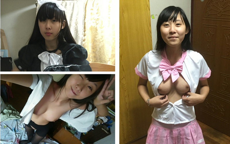 劲爆泄密 高中极品学妹分手惨遭18Cm学长前男友曝光流出